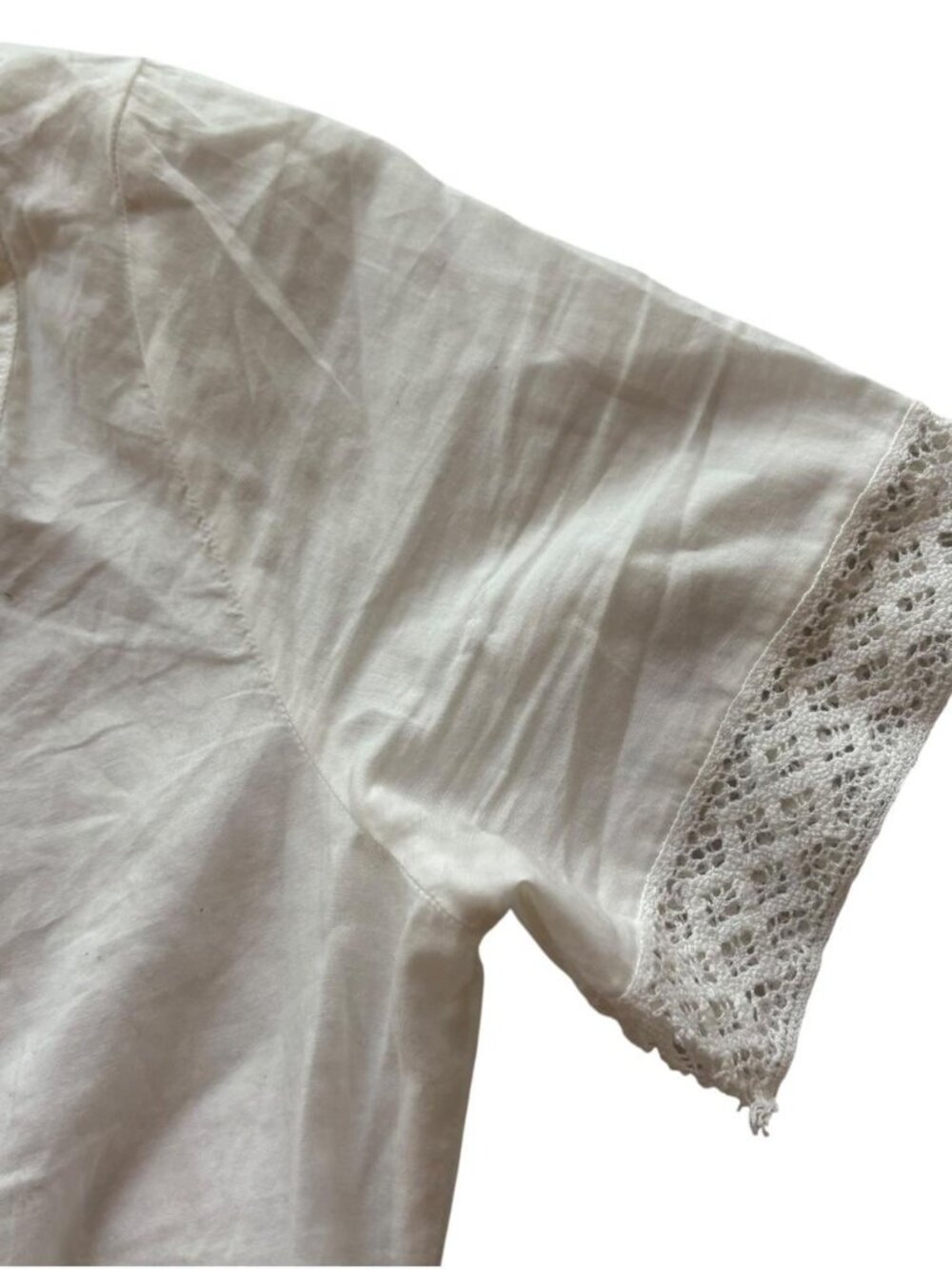 MAX&Co. Women's White and Cream Blouse - Picture 5 of 7
